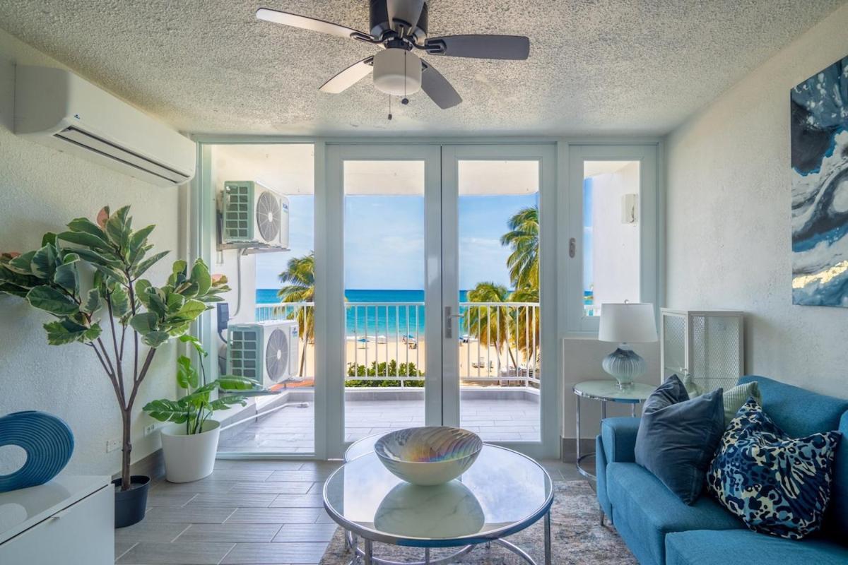 Sunset Paradise Cozy Beachfront Escape - Isla Verde San Juan Exteriér fotografie